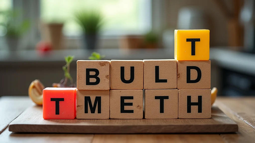 This image shows a person climbing stairs, symbolizing building momentum for health and progress.